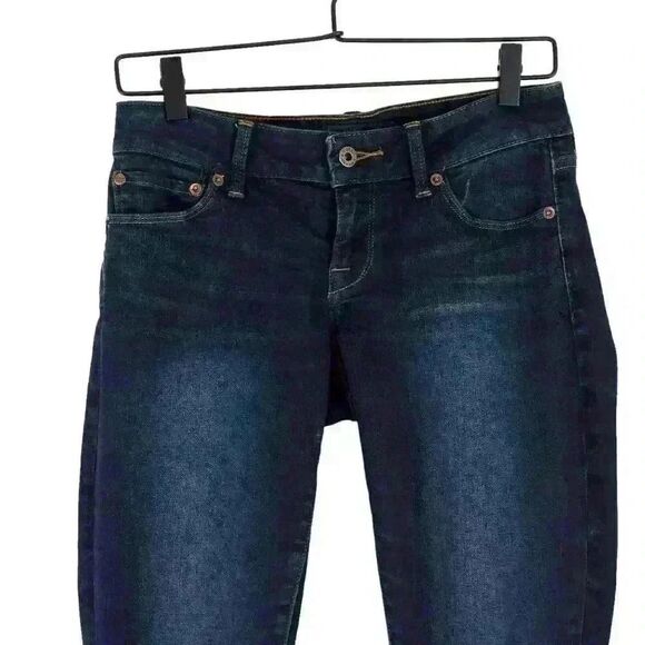 Y2K Lucky Brand Dark Wash Jeans "Lolita Skinny" Size 24 Regular - Picture 3 of 7